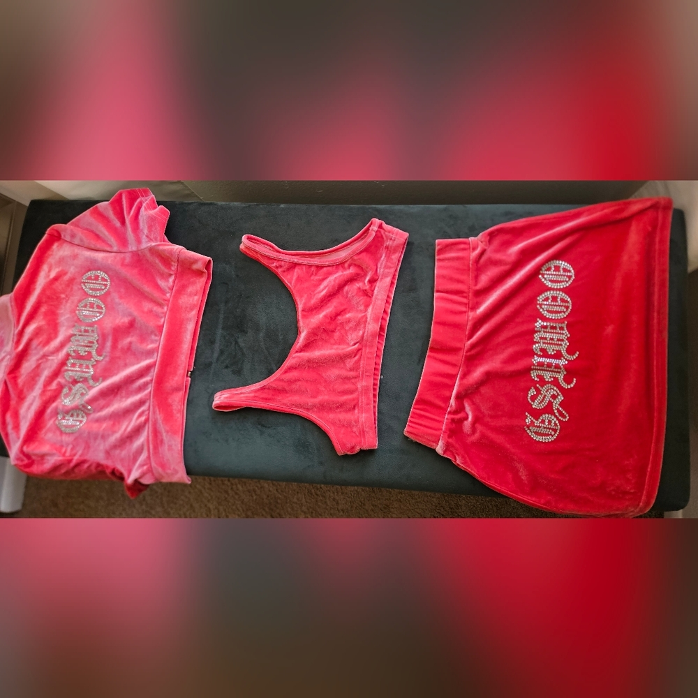 Gsuwoo 3 piece skirt set